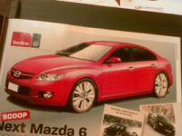 Новая Mazda 6, фото новой Mazda 6